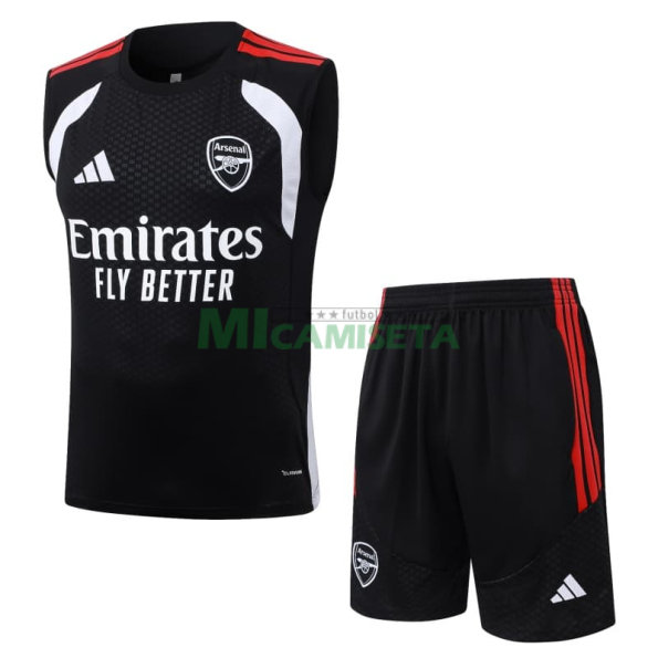 Camiseta De Entrenamiento Arsenal Sin Mangas 2026/2027 Kit Negro