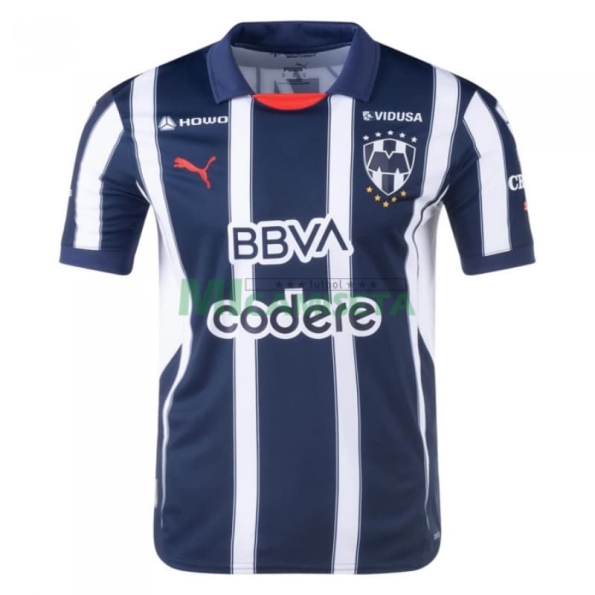 Camiseta SERGIO RAMOS 93 Monterrey Primera Equipación 2024/2025 Azul Marino/Blanco