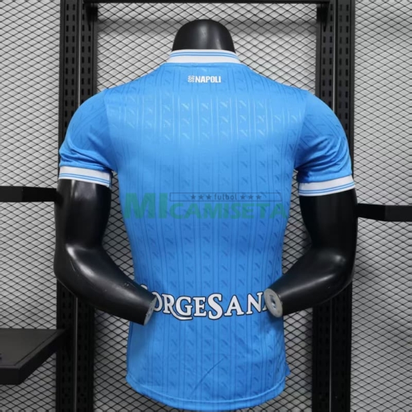 Camiseta Napoli Primera Equipación 2025/2026 Azul (EDICIÓN JUGADOR)