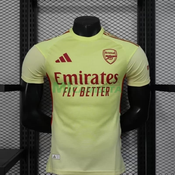 Camiseta de Portero Arsenal 2025/2026 Amarillo (EDICIÓN JUGADOR)