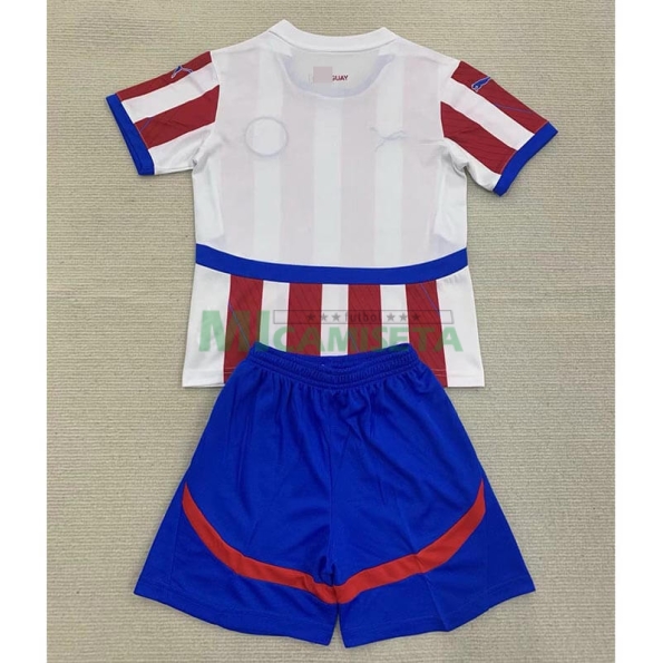 Camiseta Paraguay Primera Equipación 2024 Niño Kit