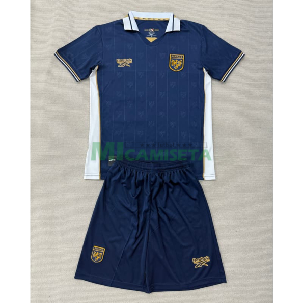 Camiseta Panamá Tercera Equipación Mundial 2026 Azul Marino Niño Kit