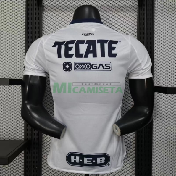 Camiseta Monterrey Segunda Equipación 2025/2026 Blanco (EDICIÓN JUGADOR)