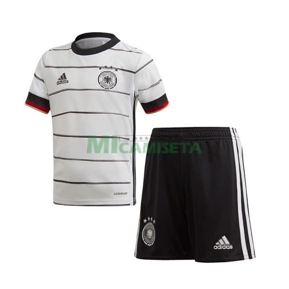 Camiseta Alemania Primera Equipación 2020 Eurocopa Niño Kit