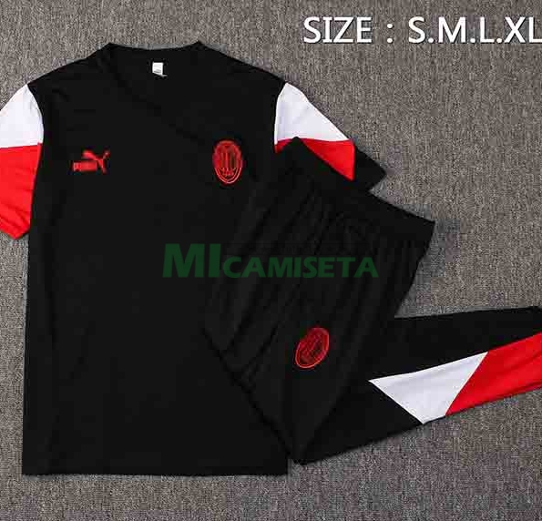 Camiseta De Entrenamiento AC Milan 2021/2022 Negro