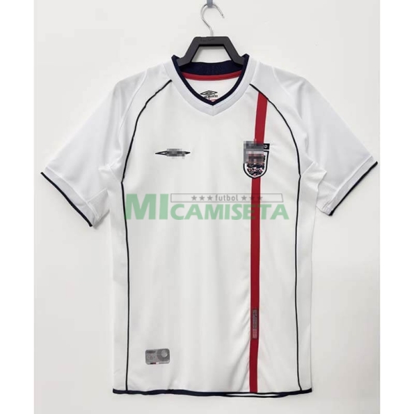 Camiseta Inglaterra Primera Equipación Retro 2002