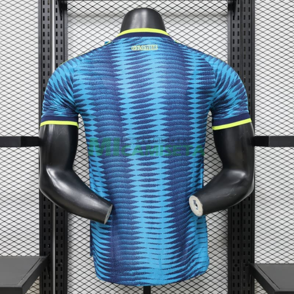 Camiseta Colombia 2026 Segunda Equipación Azul (EDICIÓN JUGADOR)