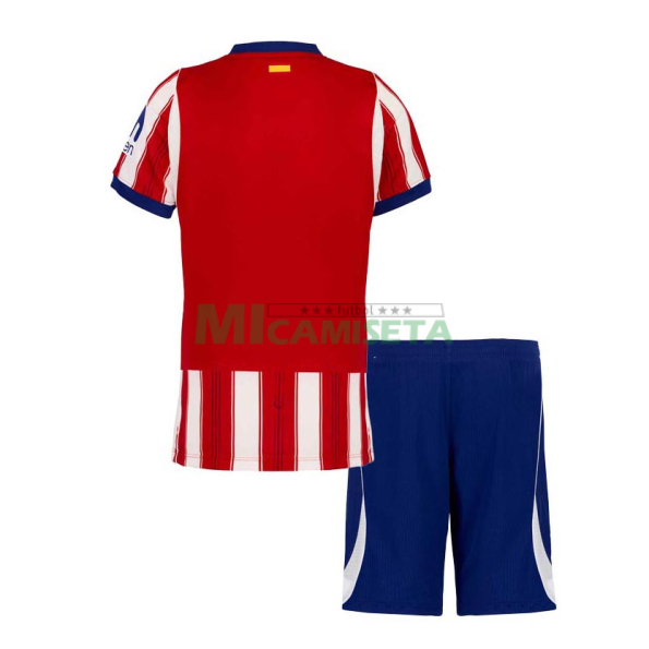 Camiseta Atlético de Madrid Primera Equipación 2026/2027 Rojo/Blanco Niño Kit