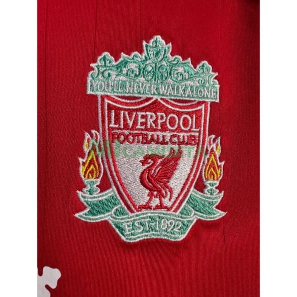 Camiseta Liverpool Primera Equipación Retro 2006/07 Rojo