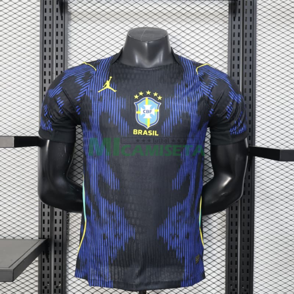 Camiseta Brasil Segunda Equipación Mundial 2026 Azul (EDICIÓN JUGADOR)