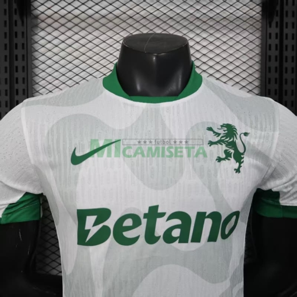 Camiseta Lisboa Segunda Equipación 2025/2026 Blanco (EDICIÓN JUGADOR)