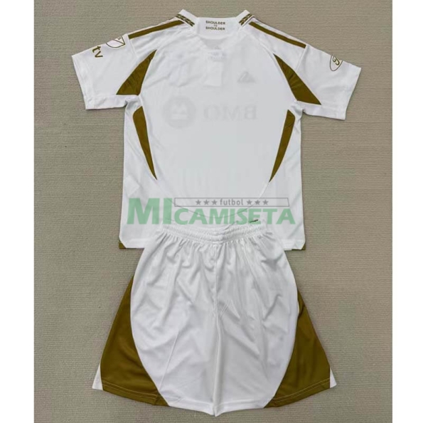 Camiseta Los Angeles FC Segunda Equipación 2025/2026 Niño Kit Blanco
