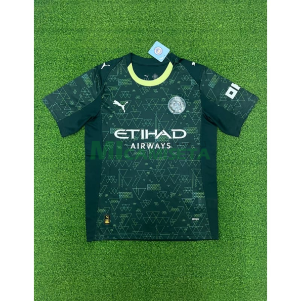 Camiseta Manchester City Cuarta Equipación 2025/2026 Verde