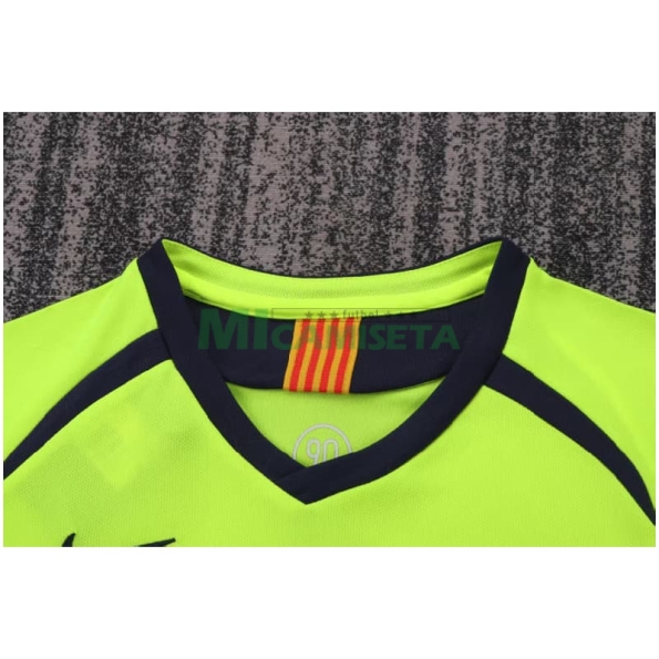 Camiseta Barcelona Segunda Equipación Retro 2005/06 Niño Kit