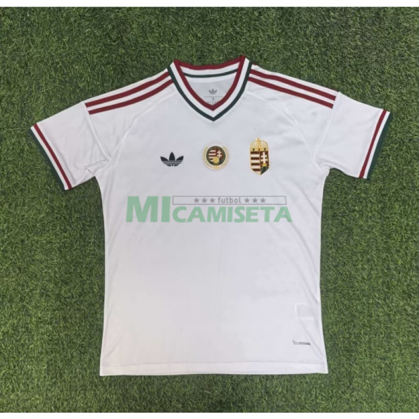 Camiseta Hungría Segunda Equipación Mundial 2026 Blanco