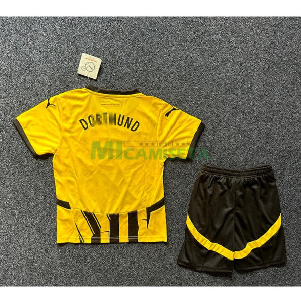 Camiseta Borussia Dortmund 2024/2025 Especial Edición Amarillo/Negro Niño Kit