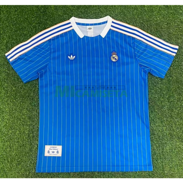 Camiseta Real Madrid Terrace Icons Retro 2025/26 Azul