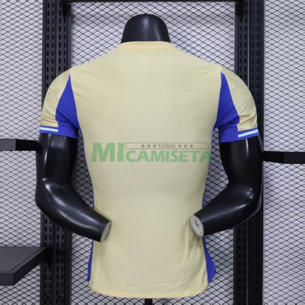 Camiseta Olympique Marsella Cuarta Equipación 2025/2026 Amarillo/Azul (EDICIÓN JUGADOR)