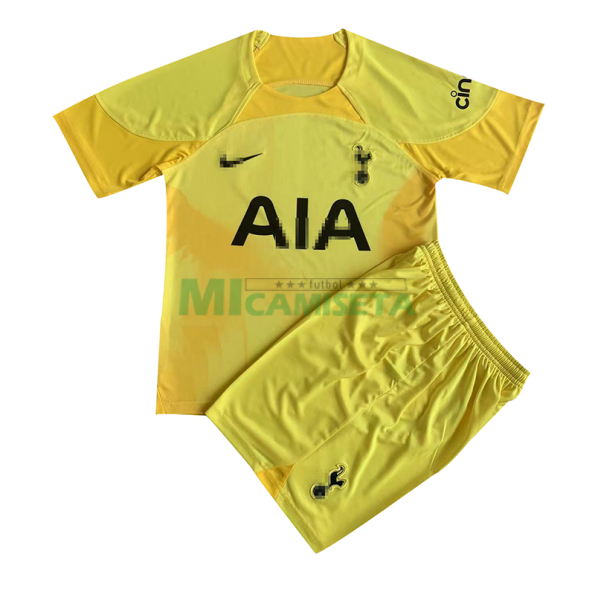 Camiseta De Portero Tottenham Hotspur 2022/2023 Niño Kit Amarillo