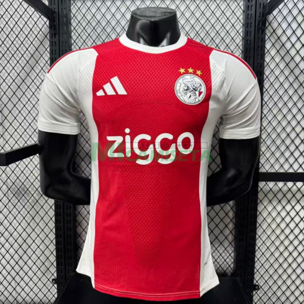 Camiseta Ajax Primera Equipación 2026/2027 Rojo/Blanco (EDICIÓN JUGADOR)