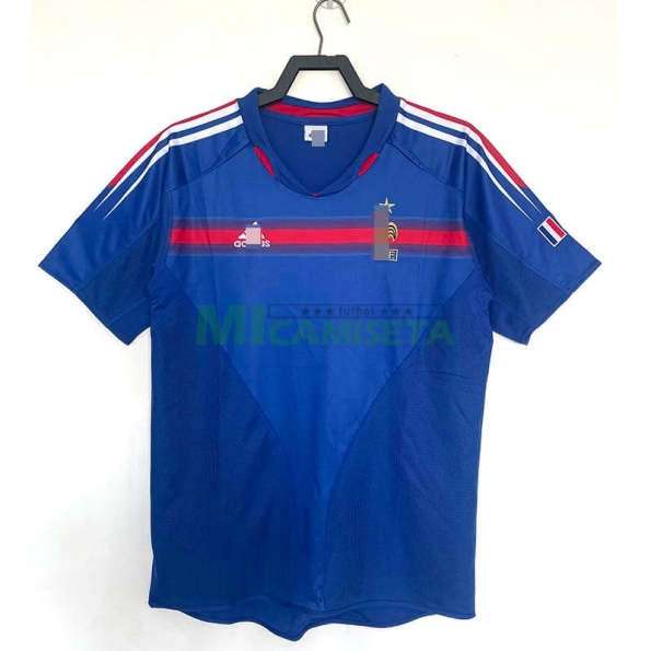 Camiseta Francia Primera Equipación Retro 2004