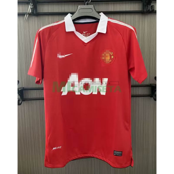 Camiseta Manchester United Primera Equipación Retro 10/11