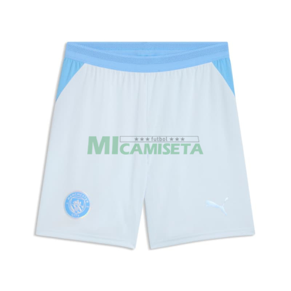 Pantalón Corto Manchester City Primera Equipación 2026/2027 Blanco