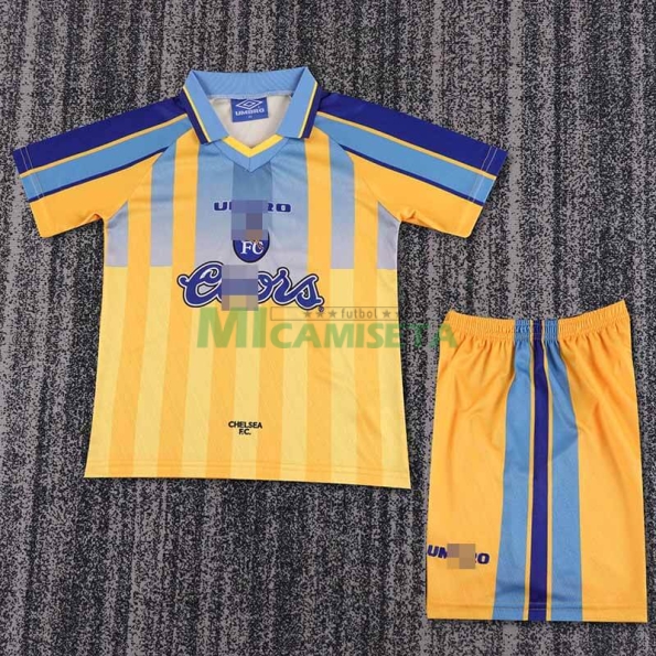 Camiseta Chelsea Segunda Equipación Retro 96/97 Niño Kit