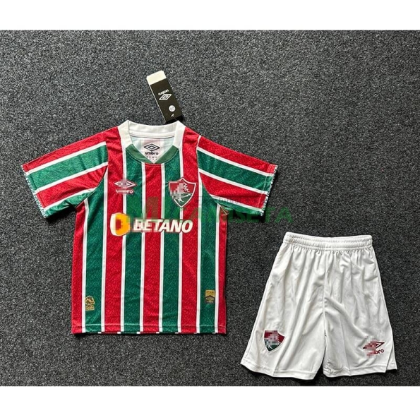 Camiseta Fluminense Primera Equipación 2024/2025 Niño Kit