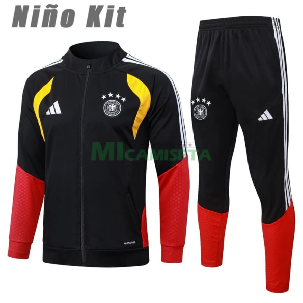 Chandal Alemania 2026 Niño Negro