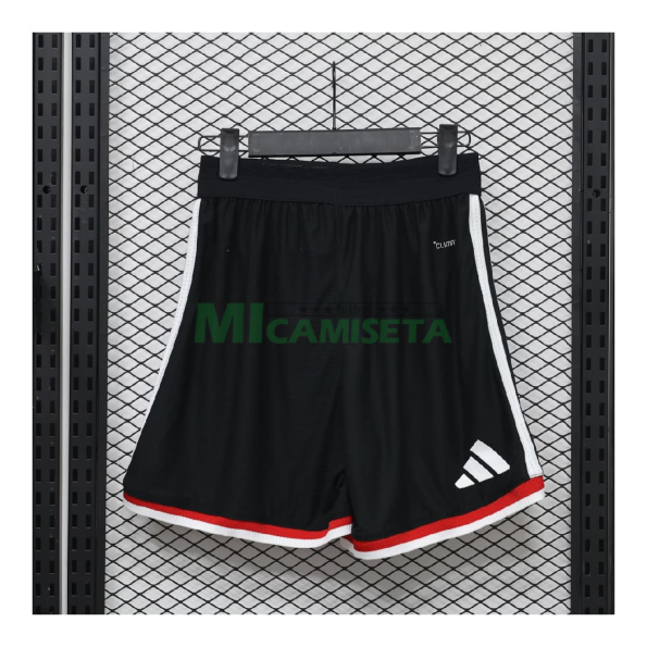 Pantalón Corto Plate River Primera Equipación 2026/2027 Negro (EDICIÓN JUGADOR)