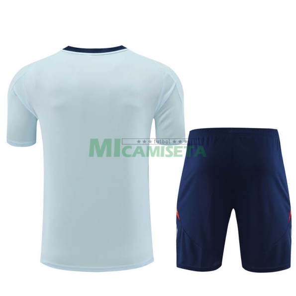 Camiseta de Entrenamiento España 2024 Kit Azul Claro