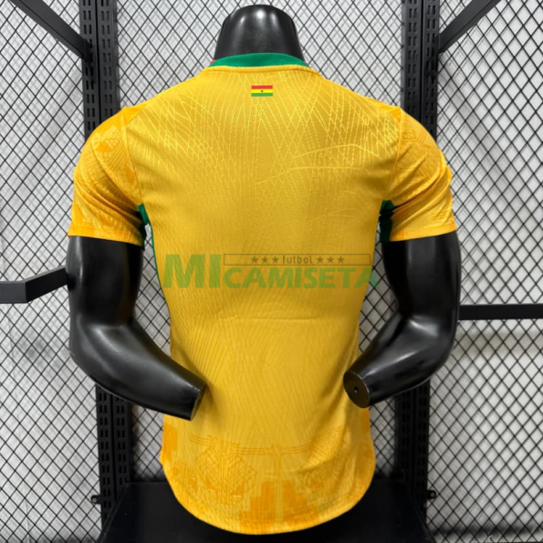 Camiseta Ghana Segunda Equipación Mundial 2026 Amarillo (EDICIÓN JUGADOR)