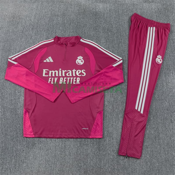 Sudadera De Entrenamiento Real Madrid 2026/2027 Rosa