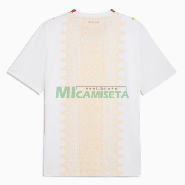 Camiseta Marruecos Segunda Equipación Mundial 2026 Blanco/Oro