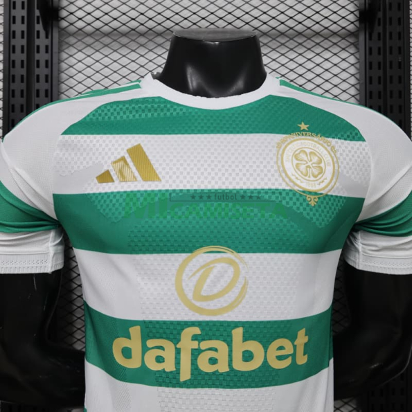 Camiseta Celtic Primera Equipación 2026/2027 Verde/Blanco (EDICIÓN JUGADOR)