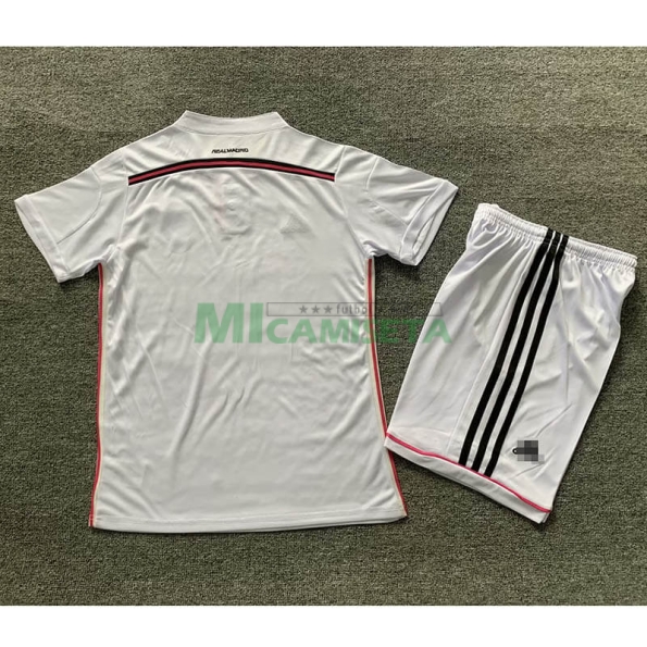 Camiseta Real Madrid Primera Equipación Retro 2014/15 Niño Kit