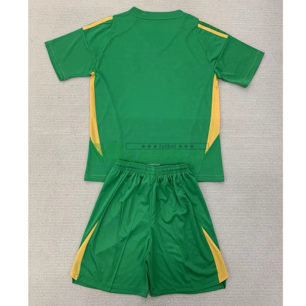 Camiseta De Portero Real Madrid 2024/2025 Niño Kit Verde