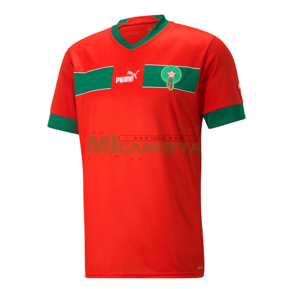 Camiseta Marruecos Primera Equipación 2022 Copa Mundial
