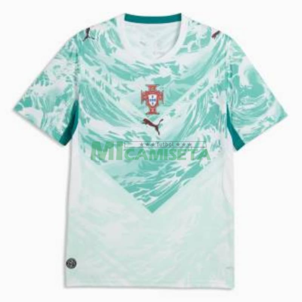 Camiseta Portugal Segunda Equipación Mundial 2026 Verde/Blanco