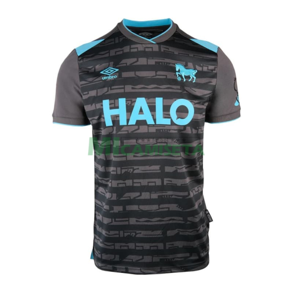 Camiseta Ipswich Town Tercera Equipación 2025/2026 Gris/Azul Claro