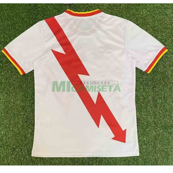 Camiseta Rayo Vallecano Primera Equipación 2025/2026 Blanco/Rojo