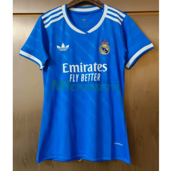 Camiseta Real Madrid 2025/2026 Azul Mujer