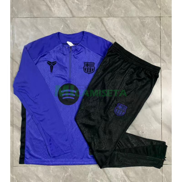 Sudadera De Entrenamiento Barcelona 2025/2026 Morado con Estampado en Seco