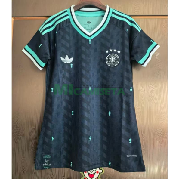 Camiseta Alemania Segunda Equipación Mundial 2026 Azul Mujer