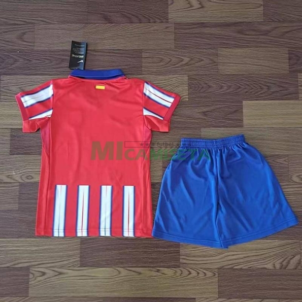 Camiseta Atlético de Madrid 2024/2025 Niño Kit Rojo/Blanco