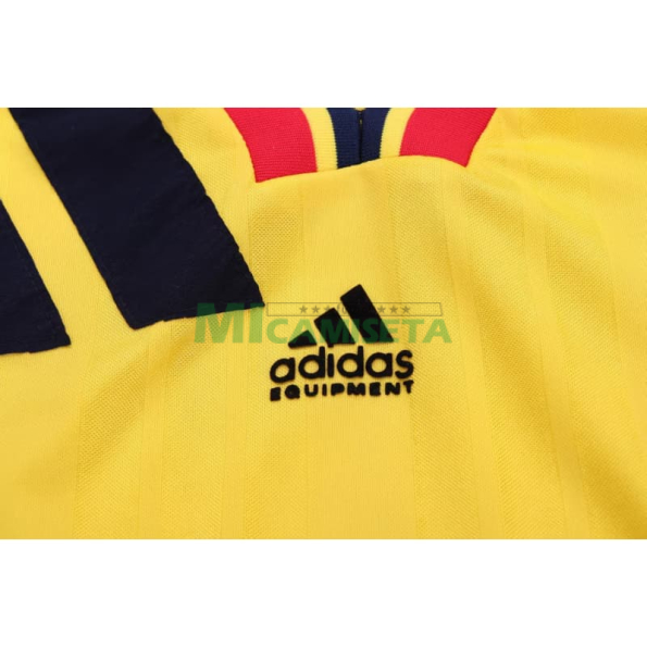 Camiseta Arsenal Segunda Equipación Retro 1993/94 Amarillo Niño Kit