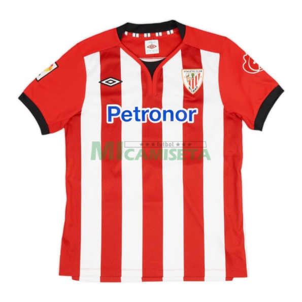 Camiseta Athletic de Bilbao Primera Equipación Retro 2011/12 Rojo/Blanco