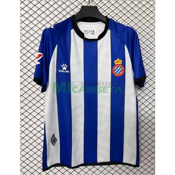 Camiseta Espanyol Primera Equipación 2026/2027 Azul/Blanco con Parche La Liga