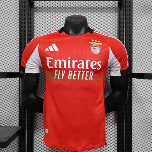 Camiseta Benfica Primera Equipación 2025/2026 Rojo (EDICIÓN JUGADOR)